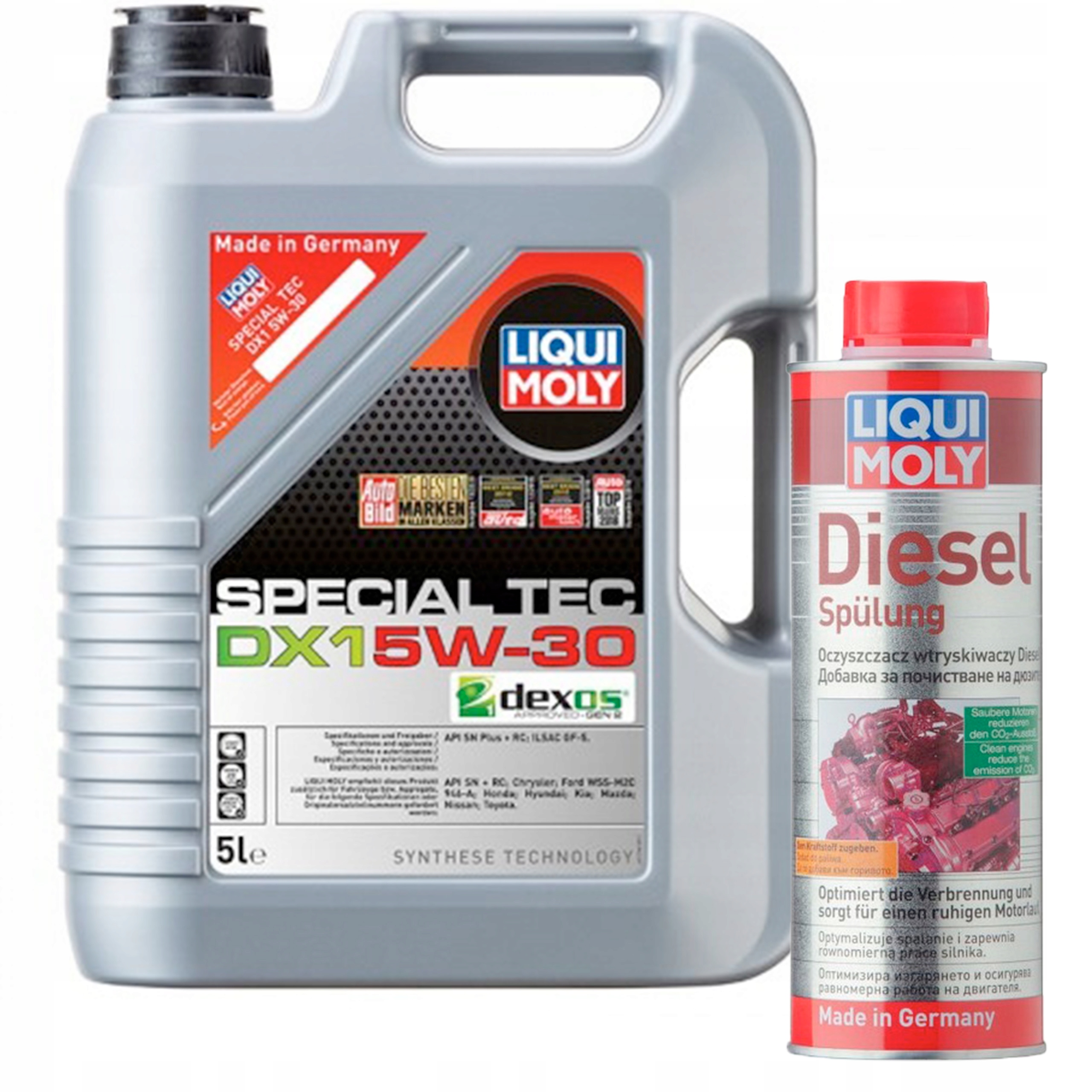 Liqui Moly Olej LM20969 DX1 5W-30 5L+ SPULUNG