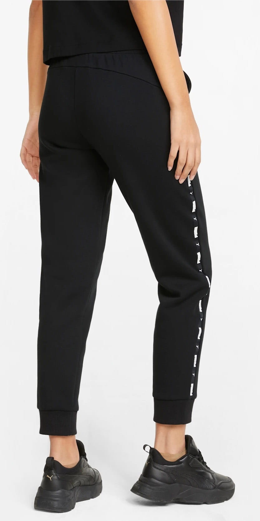 SPORTOWE SPODNIE DRESOWE DRESY DAMSKIE BAWEŁNIANE JOGGERY PUMA M Model 849094