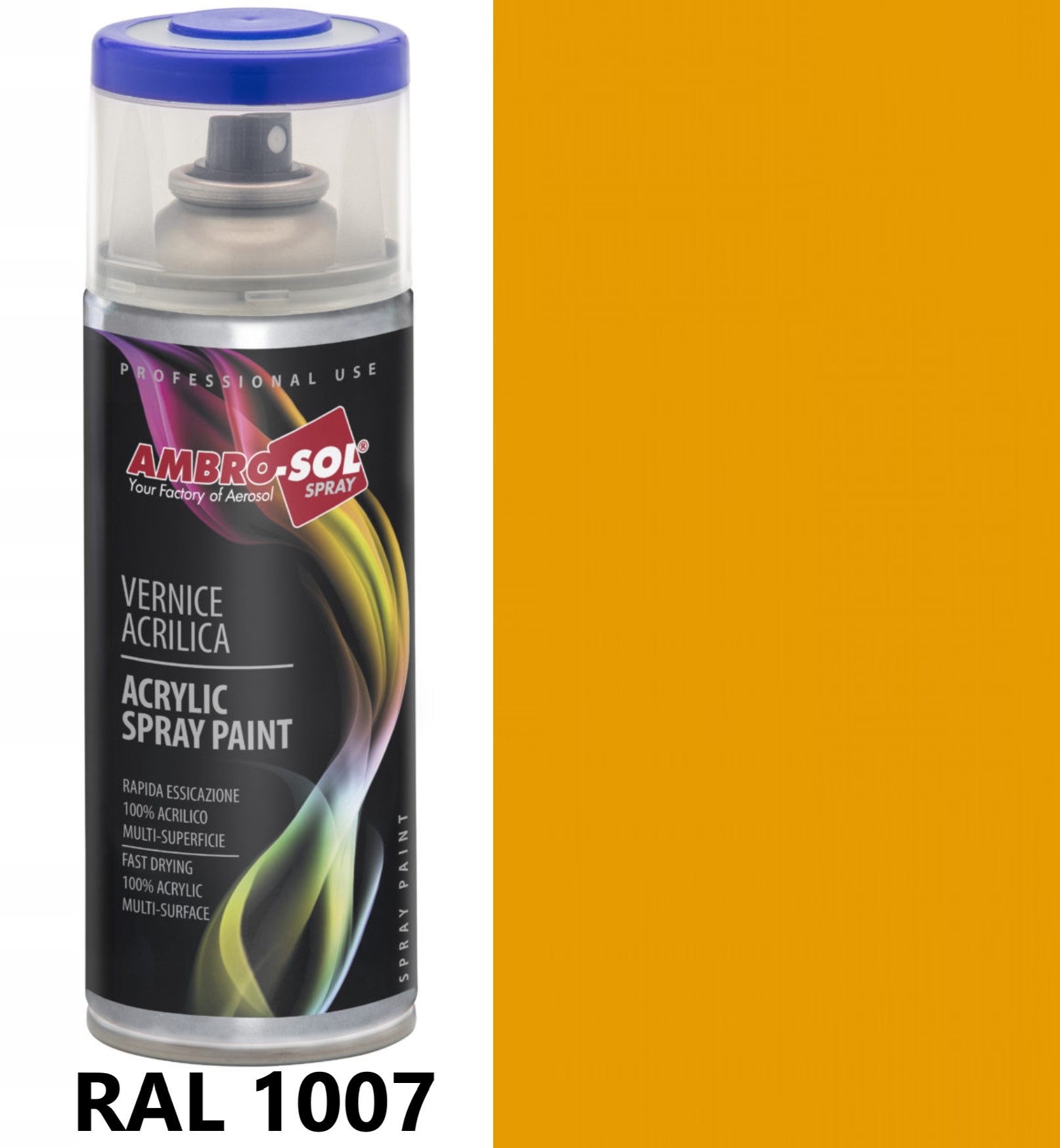 

1007 Ral Lakier Akrylowy Farba Spray Ambrosol