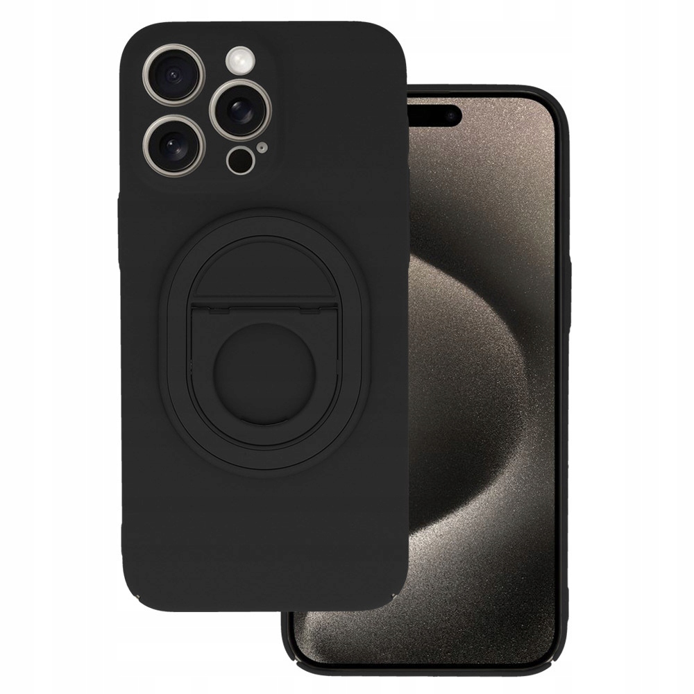 Etui MagSafe Ring podstawka Case do iPhone 15 Pro Max nakładka