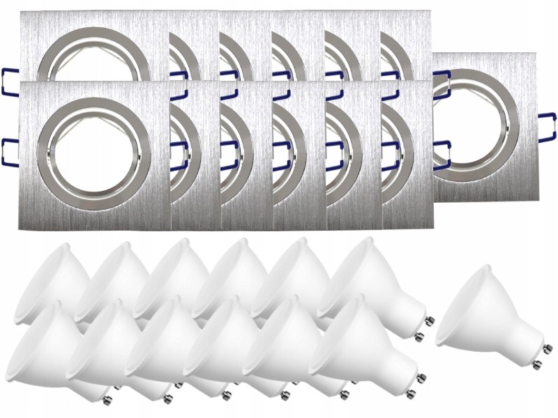 Sada stropních svítidel Halogen 13x 3W žárovky