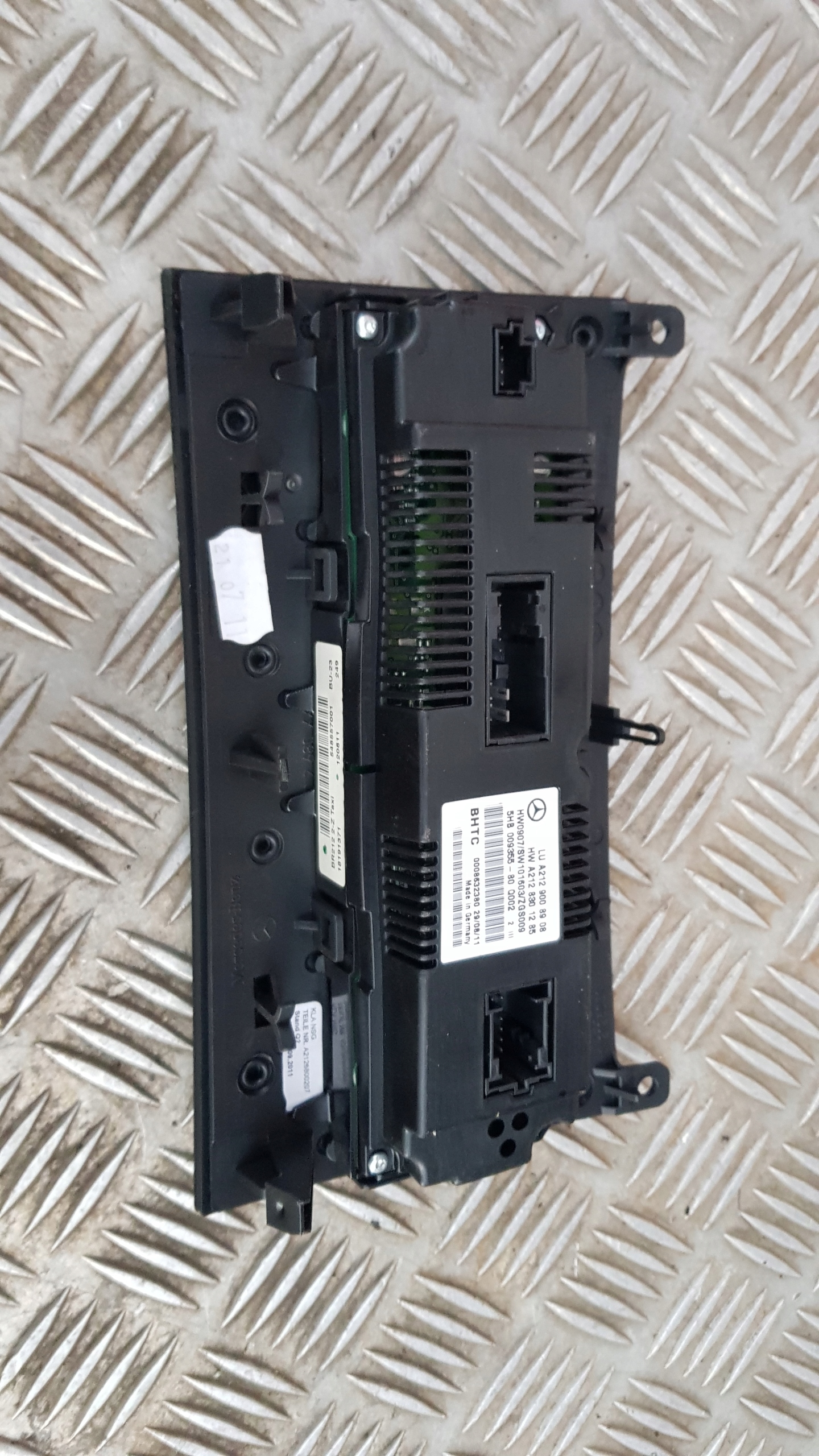 MERCEDES W212 Unite commande clima A2129008908
