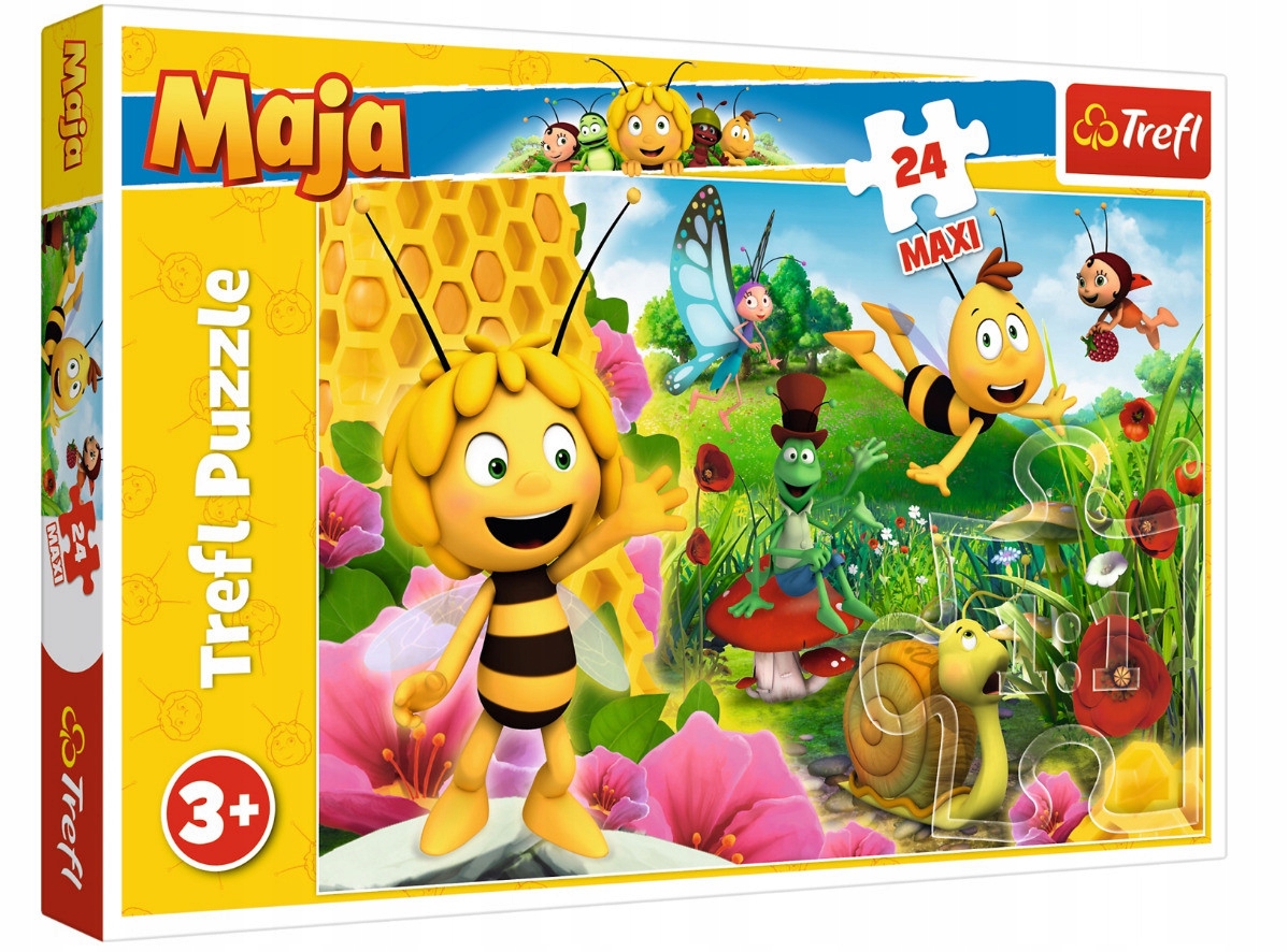 

Solidne Puzzle dla 3 latka Pszczółka Maja
