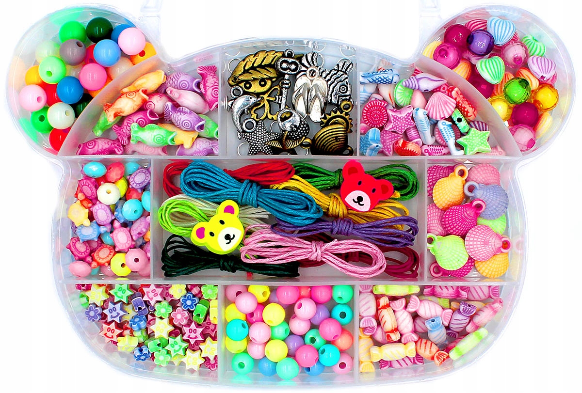 ZESTAW KORALIKÓW DO ROBIENIA BRANSOLETEK ŚWIĘTA EAN (GTIN) 5904507247072