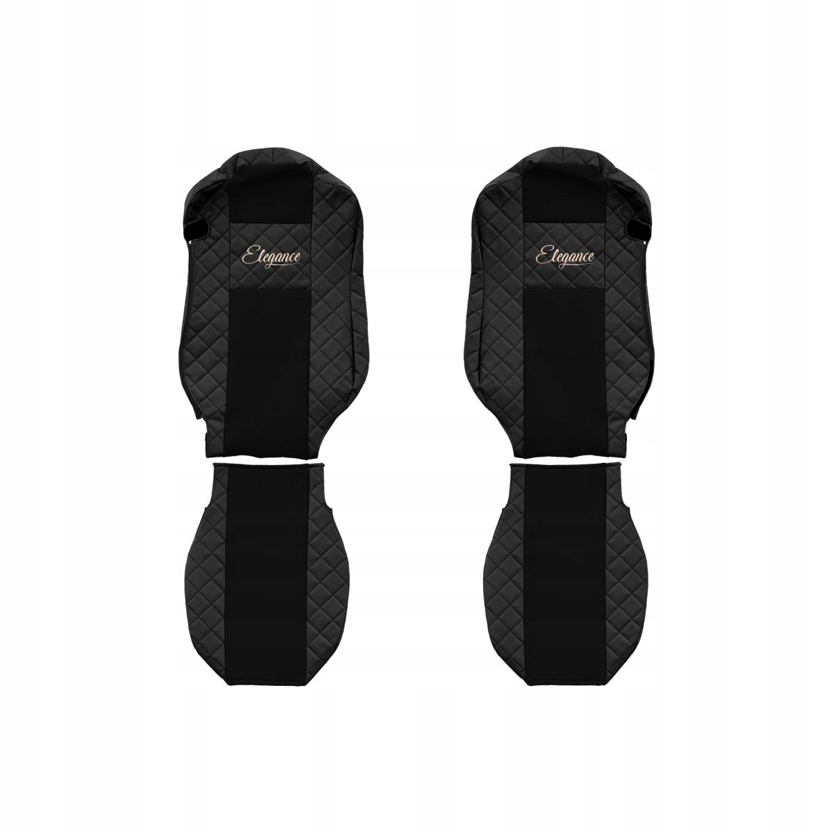 Poťah na sadu sedadiel F-core umelá koža, univerzálny velúr