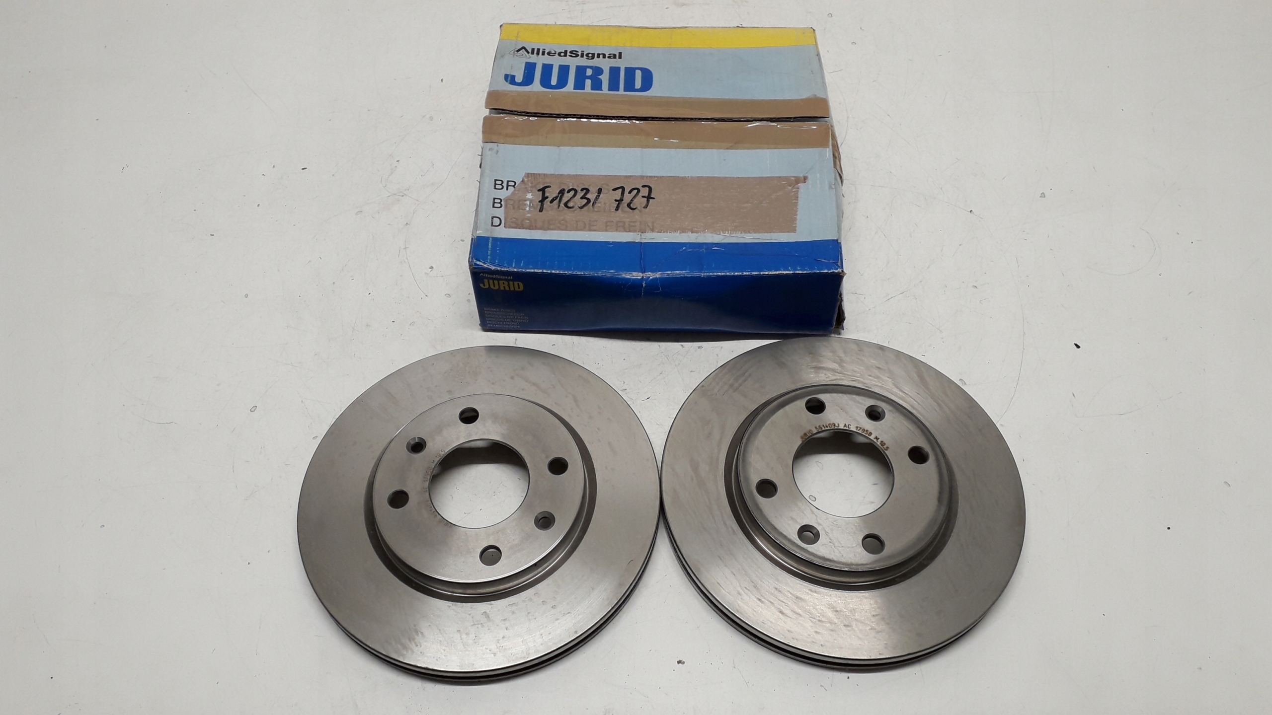 PEUGEOT 206 TARCZE HAMULCOWE PRZÓD 561409J