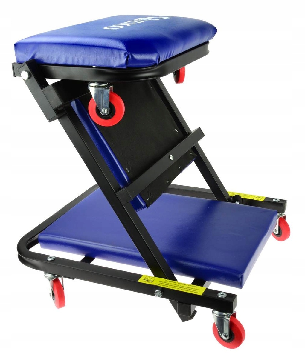 Lezanka warsztatowa taboret 2w1 stolek siedzisko Producent code G02098