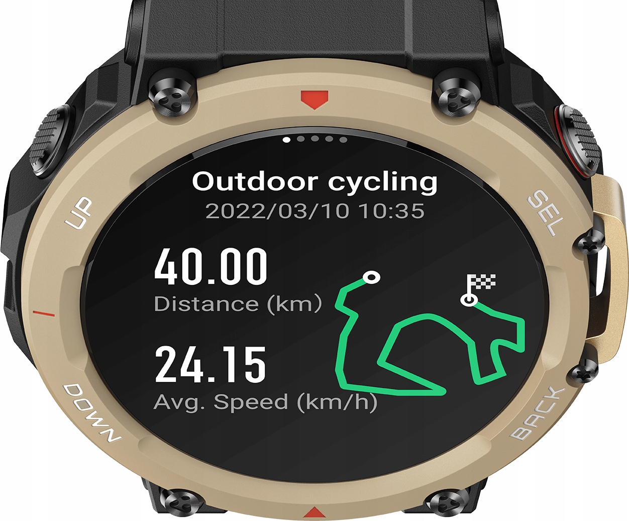 Smartwatch Amazfit T-Rex 2 Wild Green Kompatybilność systemowa Android iOS