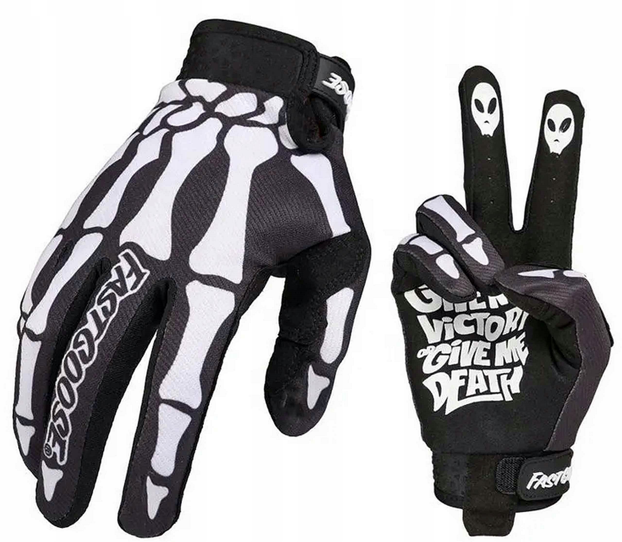 Fastgoose Rękawiczki Rowerowe z Długimi Palcami rozmiar XL Black