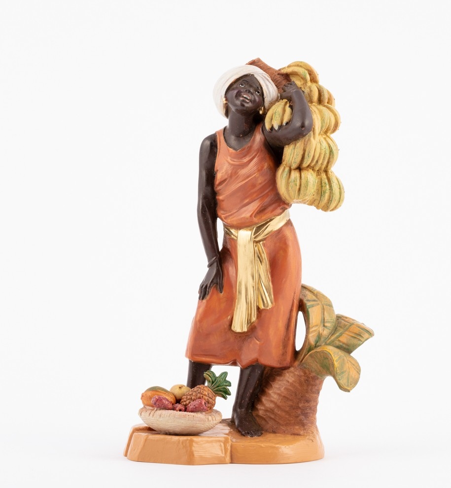 Figurka do betlému od firmy Fontanini – prodejce ovoce – pro figurky o výšce 19 Cm
