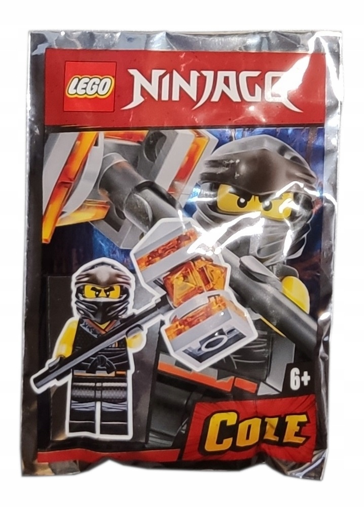 Zestaw Lego Ninjago Minifigure Polybag Cole #6 #891953