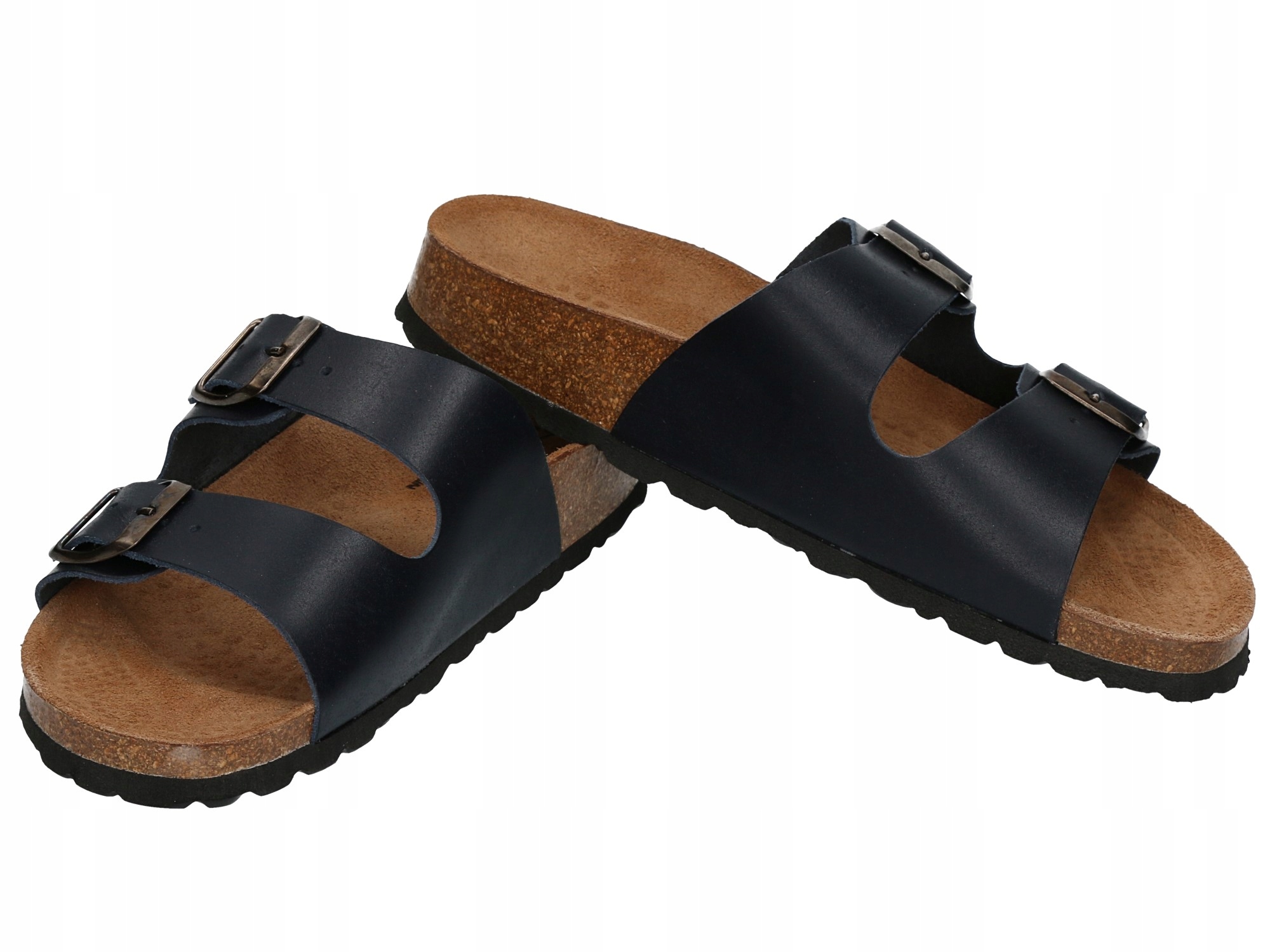 DAMSKIE PROFILOWANE KLAPKI ZDROWOTNE SKÓRA GRANAT Kod producenta 13 box