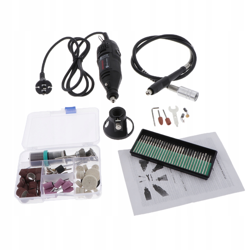 ЕЛЕКТРИЧНИЙ ШЛІФУВАЛЬНИЙ НАБІР 160X 5