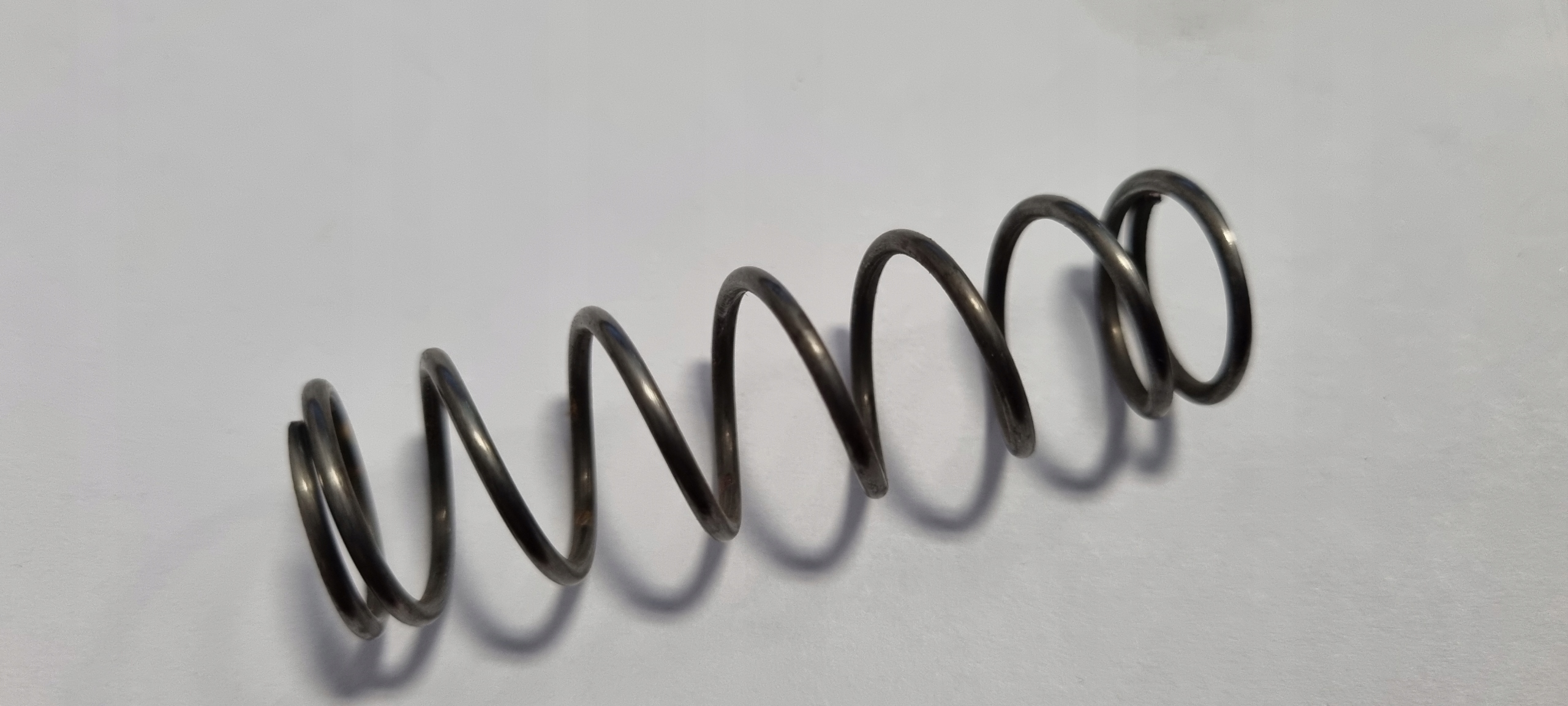 

Sprężyna spiralna ściskana ocynkowana 1,5x15X55