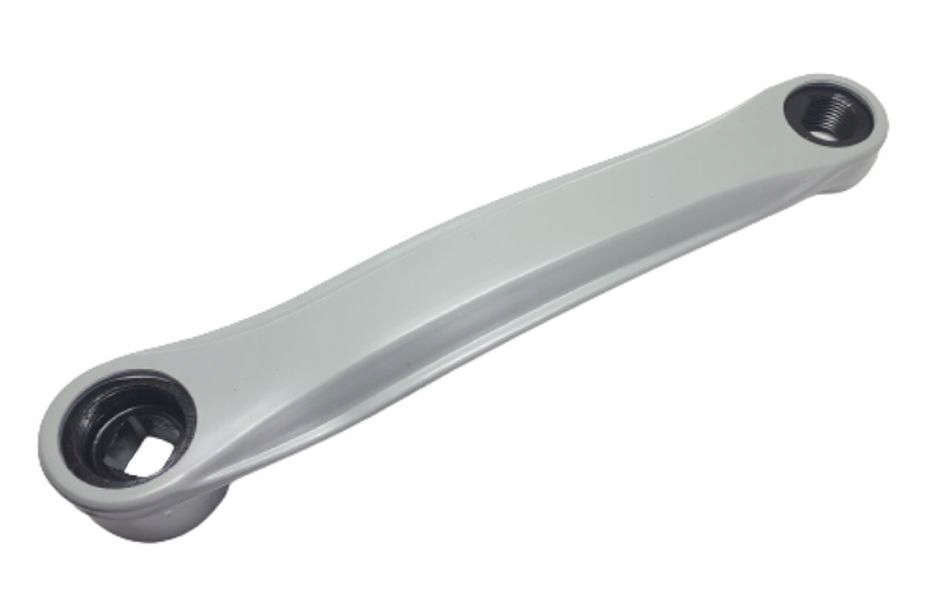 Korba lewa ramię oblewana pvc 170mm szara