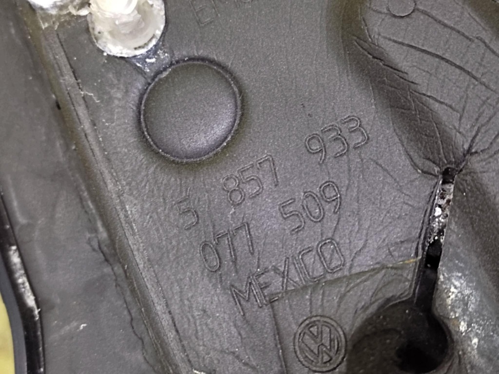 VW GOLF VI rétroviseur sinistre 6 PIN