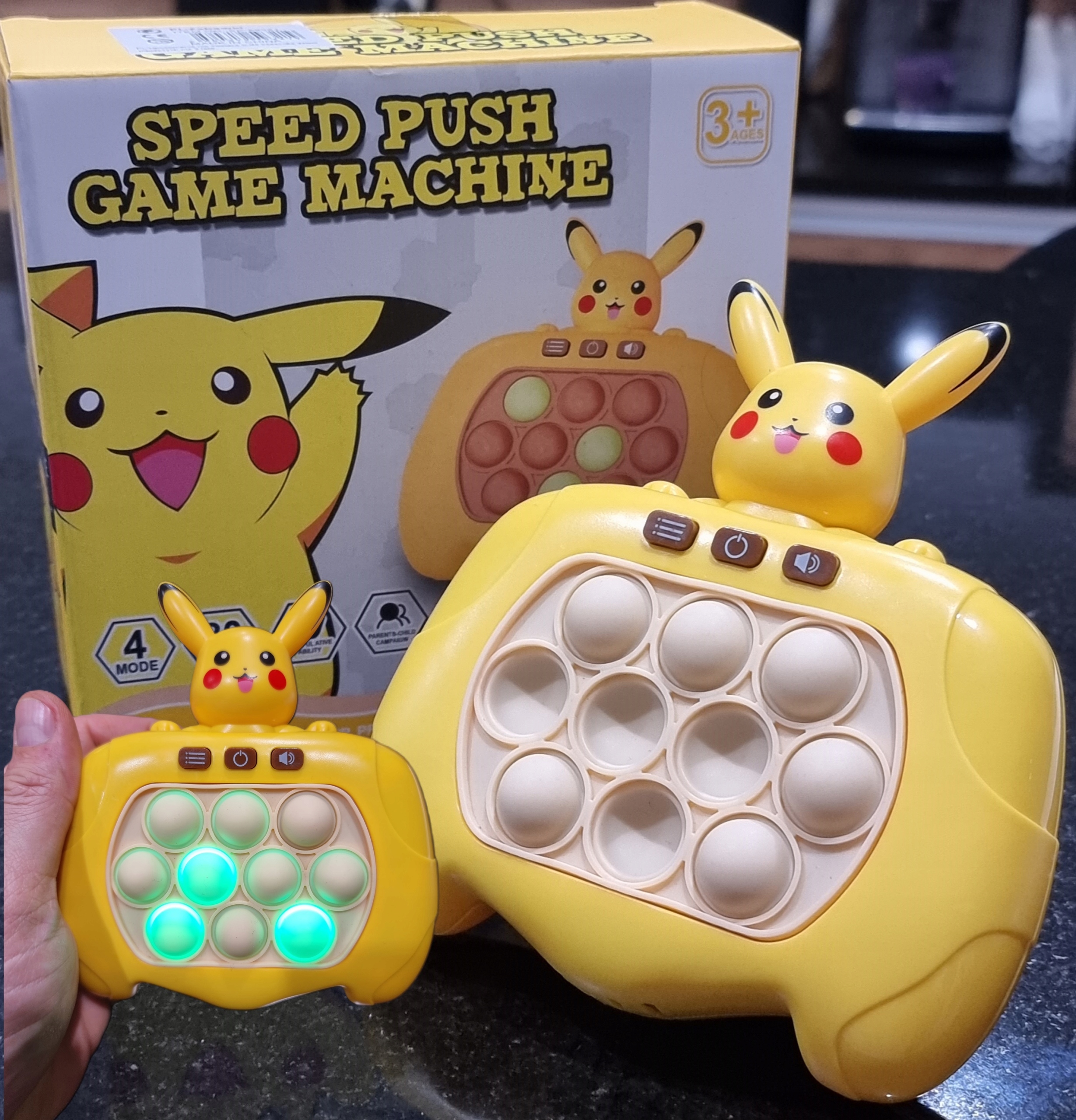 Gra Elektroniczna POP IT Antystresowa Zręcznościowa Klikuś + Baterie Gratis Producent Inna