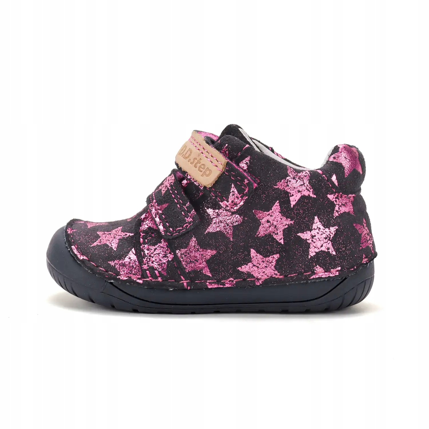 Półbuty skórzane barefoot D.D. Step S070-62583A Hot Pink 25