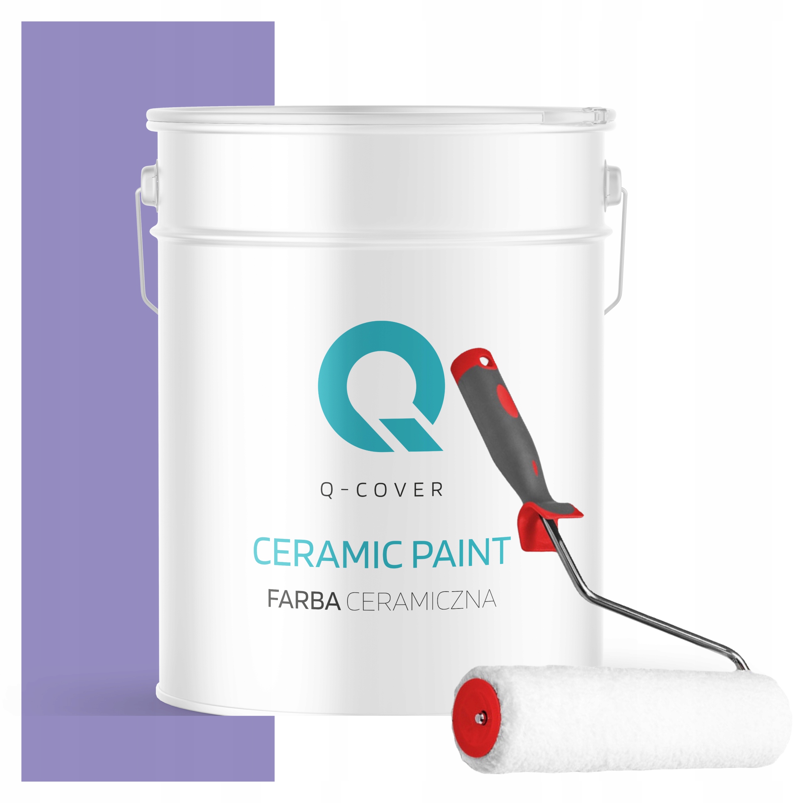 Keramická Farba Na Stenu Lawendová H2629 10L Mat Poľský Výrobca Valček