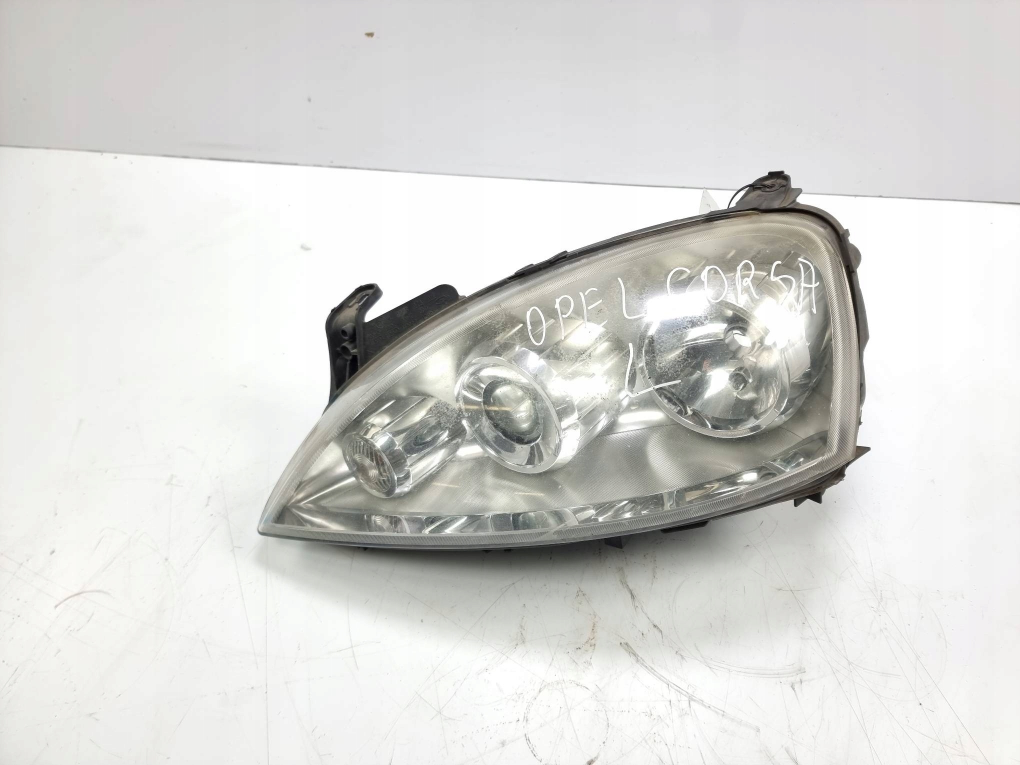 light left front 13237263 lens OPEL CORSA C
