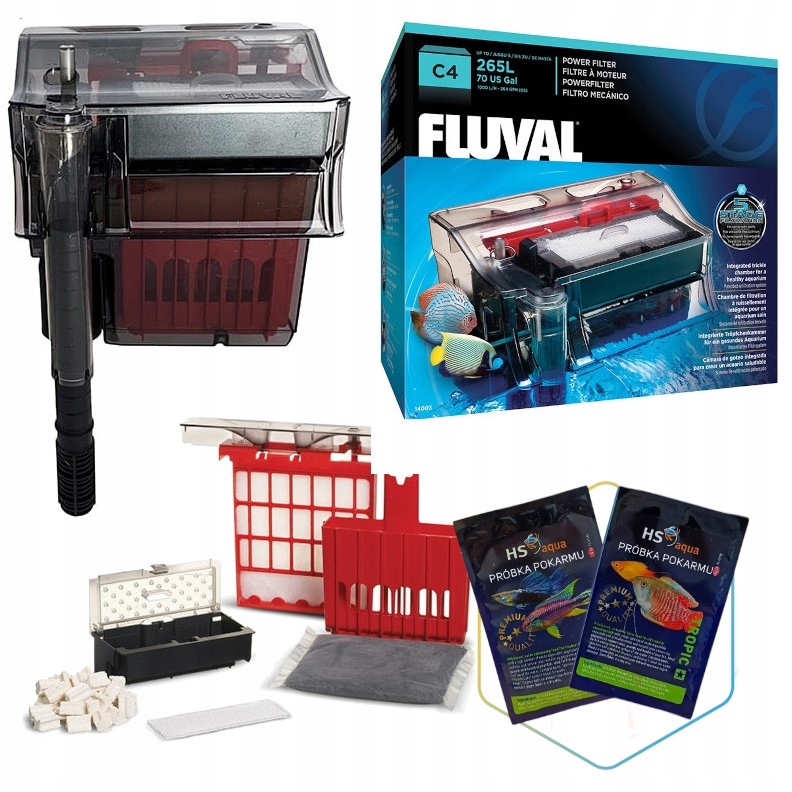 Levně Fluval C4 Kaskádový Filtr 900l/h akvárium do 265L