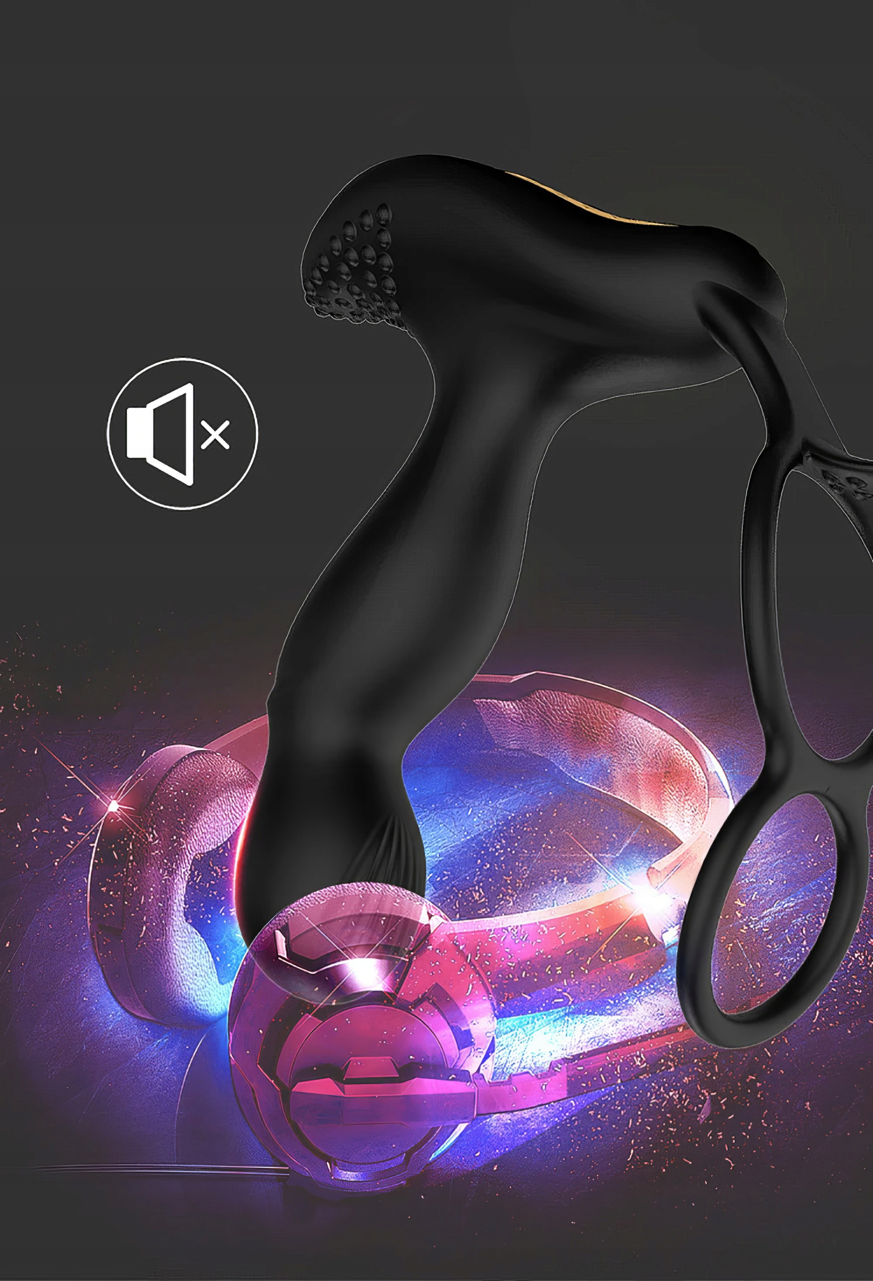 Podgrzewany Masażer Prostaty Wibrator 10 Trybów Z Pilotem Sex Stymulatorem Zasilanie USB