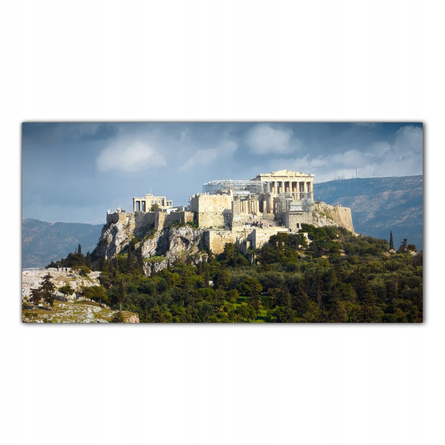 

Obraz na szkle Foto Akropol Grecja Miasto 140x70