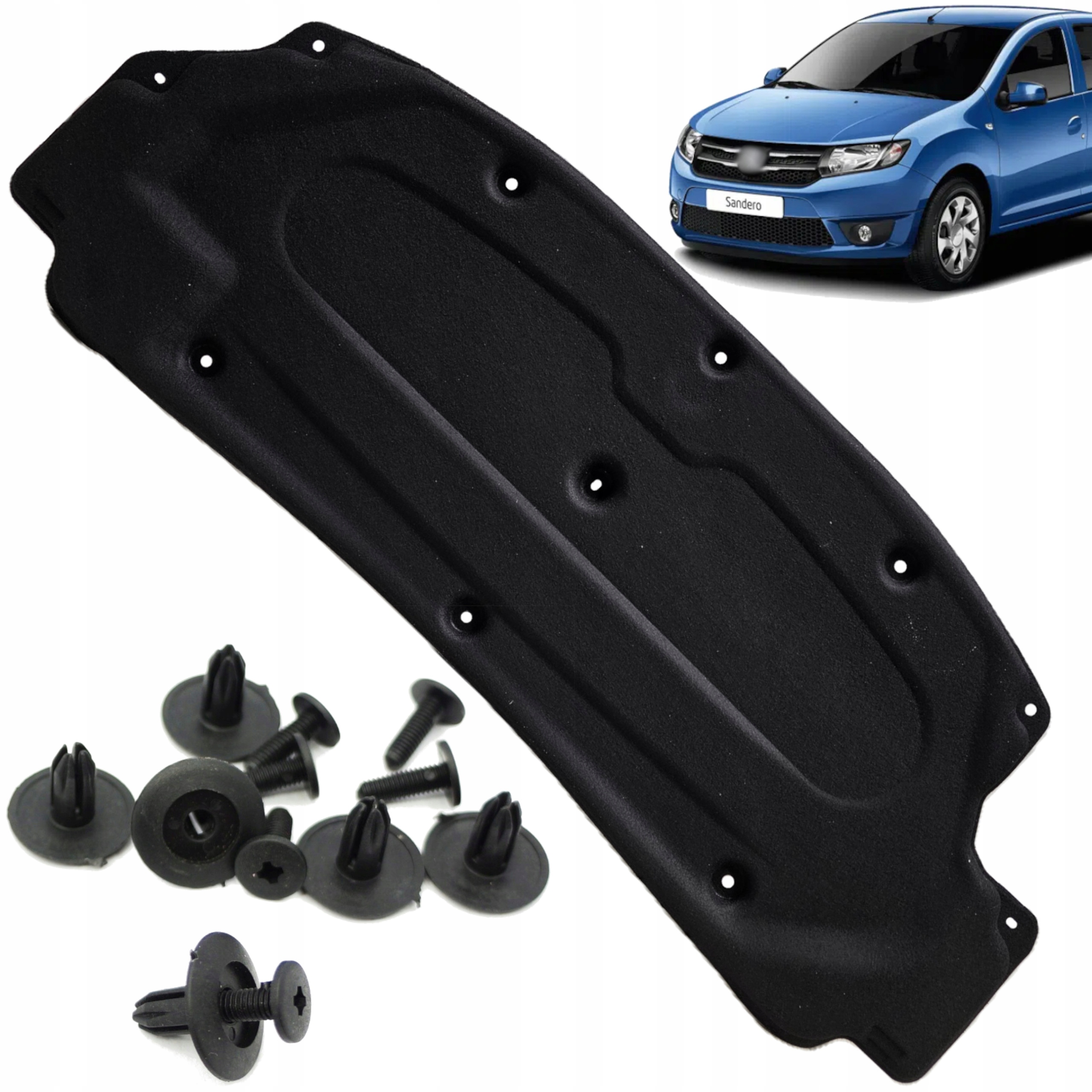 Ztlumení masky Izolace podbití Dacia Sandero II 12-21R Spinky Hq