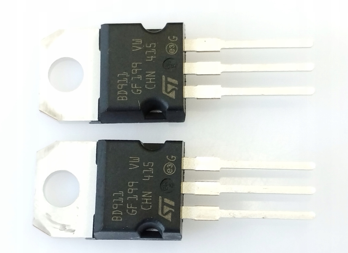 [4szt] BD911 Tranzystor NPN 15A 100V 90W TO220 STM
