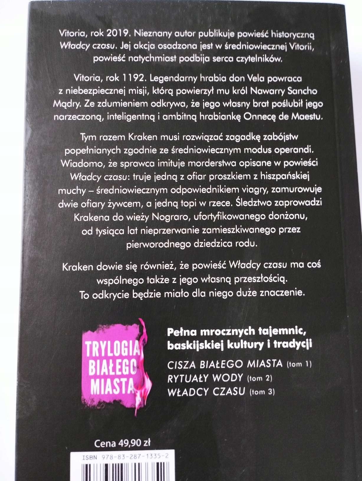 Eva Garcia CISZA BIAŁEGO MIASTA + RYTUAŁY WODY + WŁADCY CZASU + AKWITANIA Tytuł Akwitania