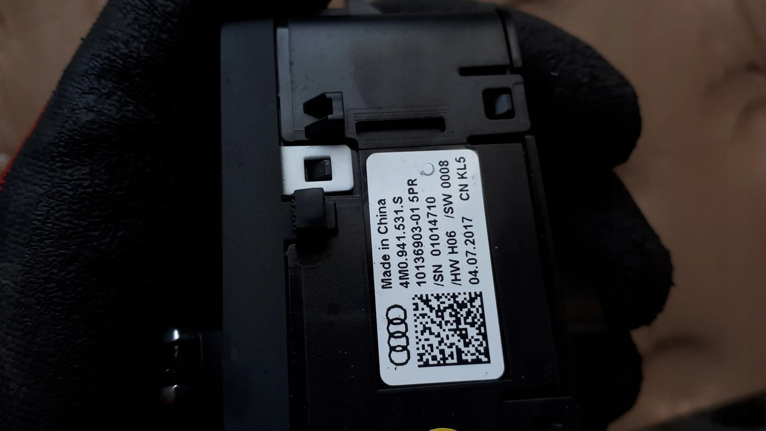 S4 B9 A4 8W pulsante interruttore luci