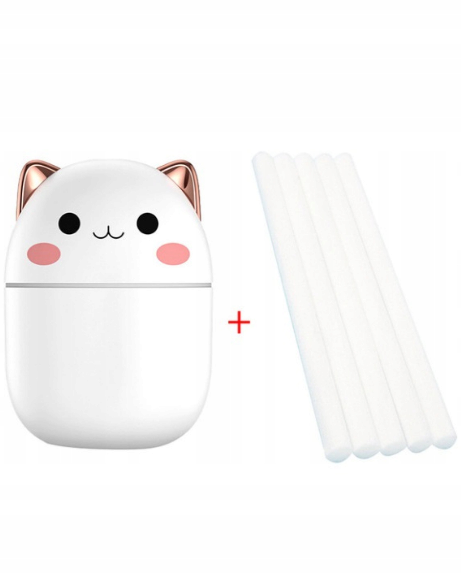 Nawilżacz powietrza LED kotek USB RegMag LN-04