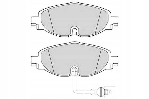 Delphi Komplet Brzdových Destiček Přední Audi A3, A8, Q2 Asistent řidiče #28