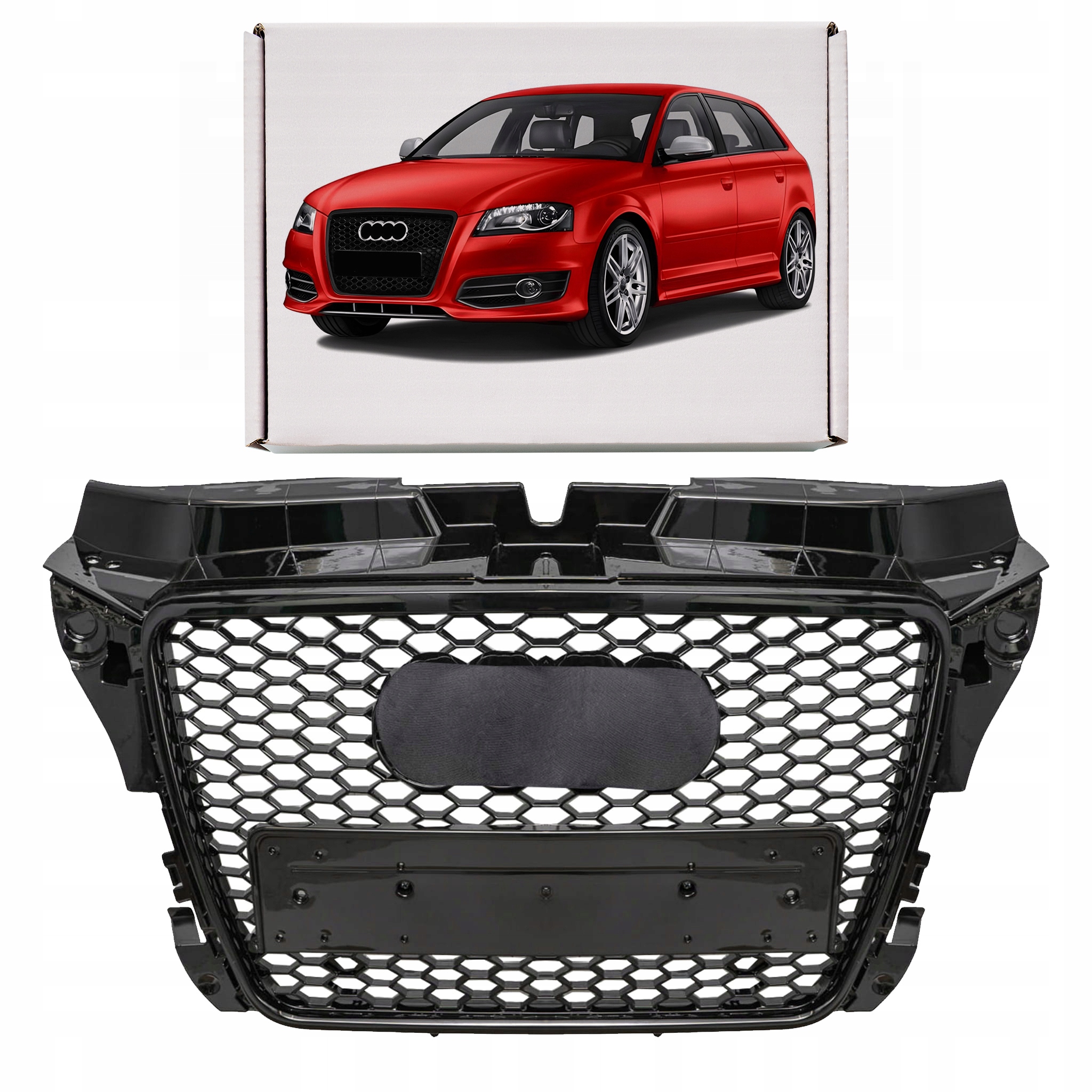 Audi A3 8P 2008-2013 Po Liftingu Atrapa Chladiče Maska Chladiče Stylizace Na RS3