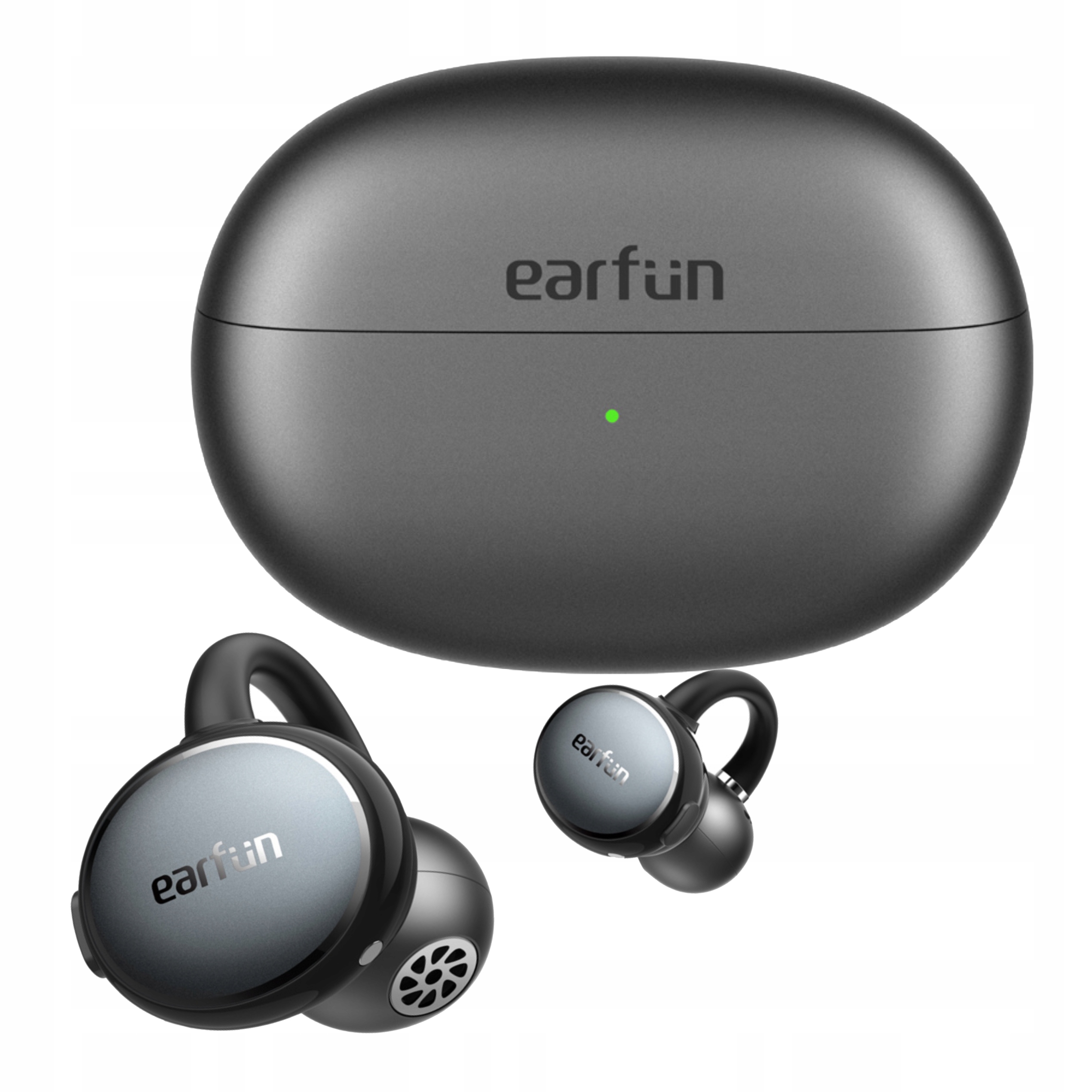 Bezdrátová Sluchátka Clip-on Ldac Bluetooth Černá Earfun