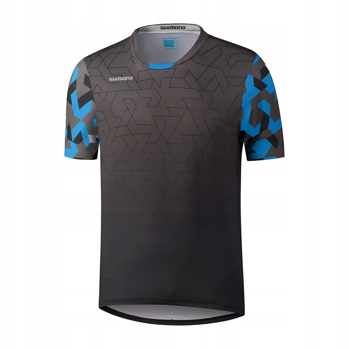 Koszulka Shimano Myoko S.s. Kr.ręk. M Blk/blue