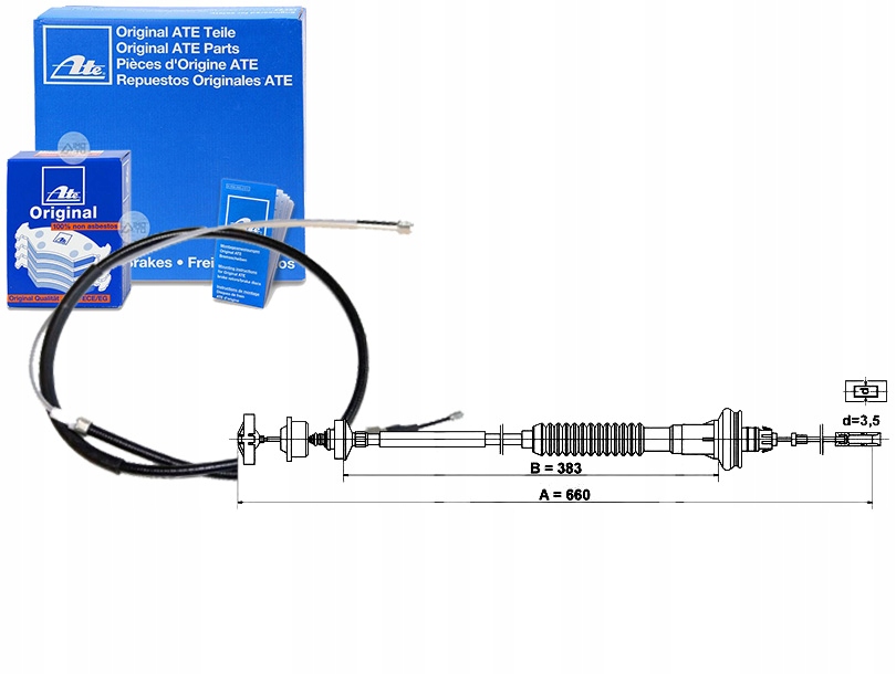 ТЯГА ТРОС ПРОНИКЛИВІСТЬ ATE FKS18022ak355701201a