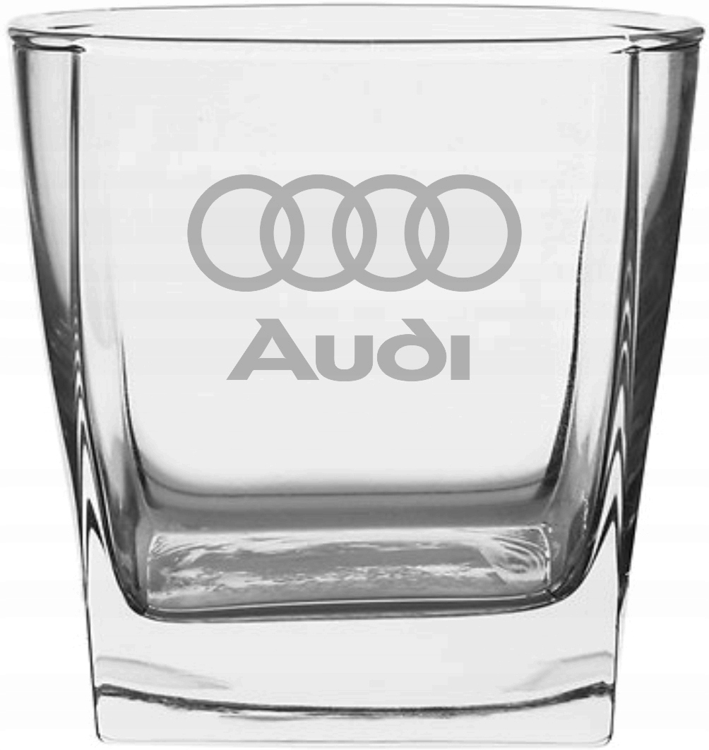 

Zestaw 2 szklanek do Whisky, grawer Audi