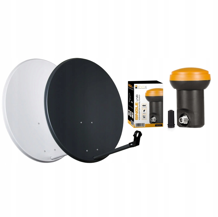 

Antena Satelitarna Corab 80CM Biała Grafit Full Hd