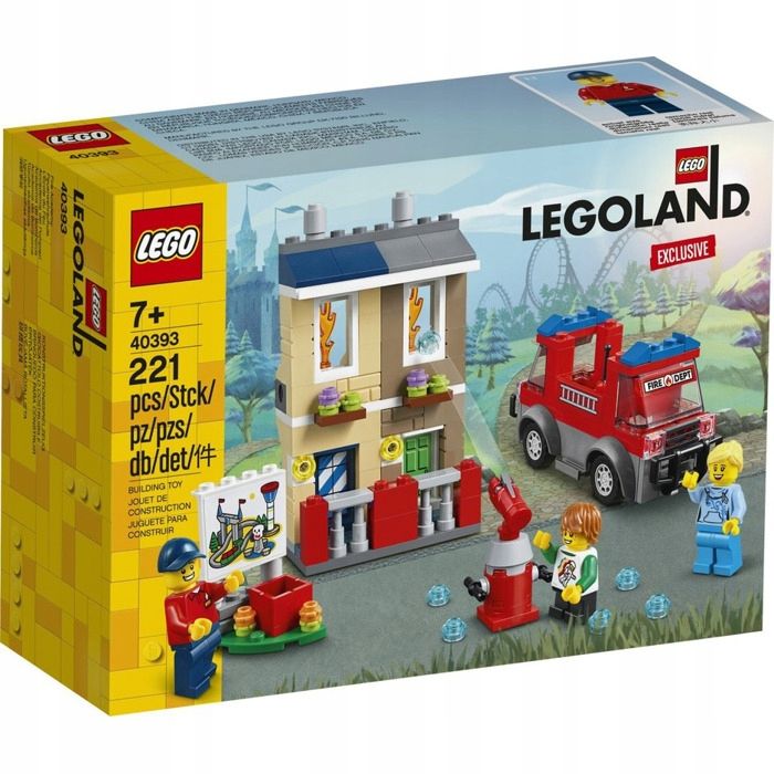 Lego 40393 Szkoła pożarnicza w parku Legoland Straż Pożarna Strażacy