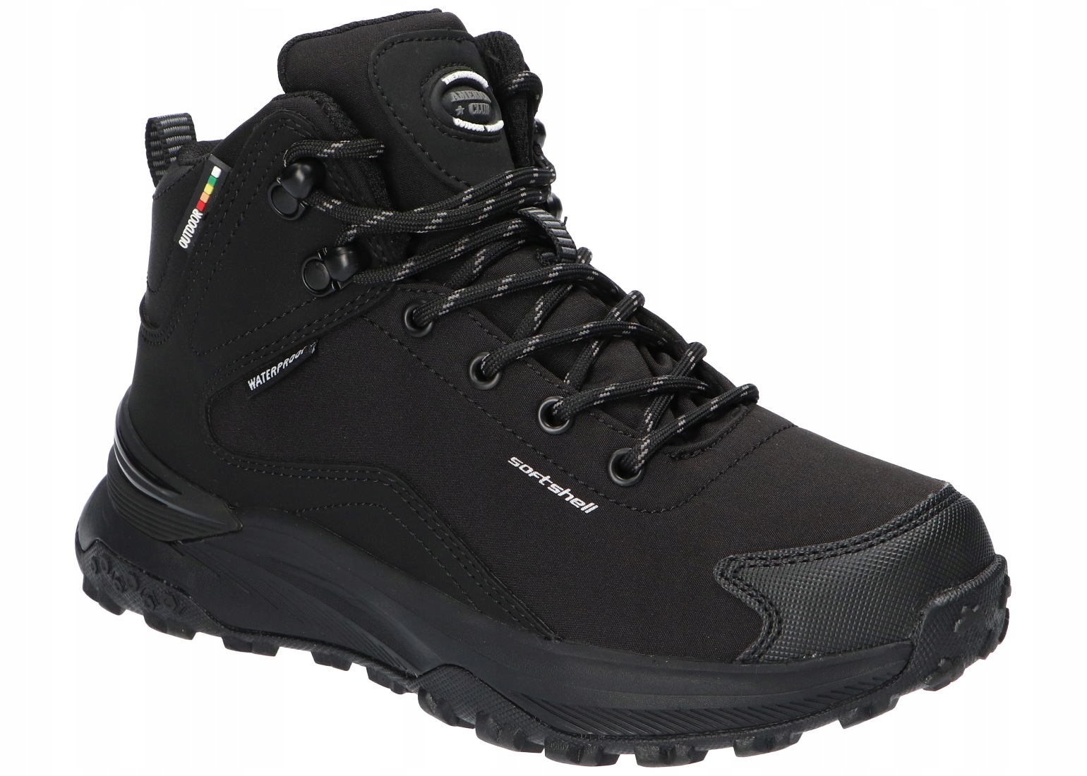 American Club HL229 Zateplené Trekové Boty Traperky Zimní Boty Sněhule Bk 38
