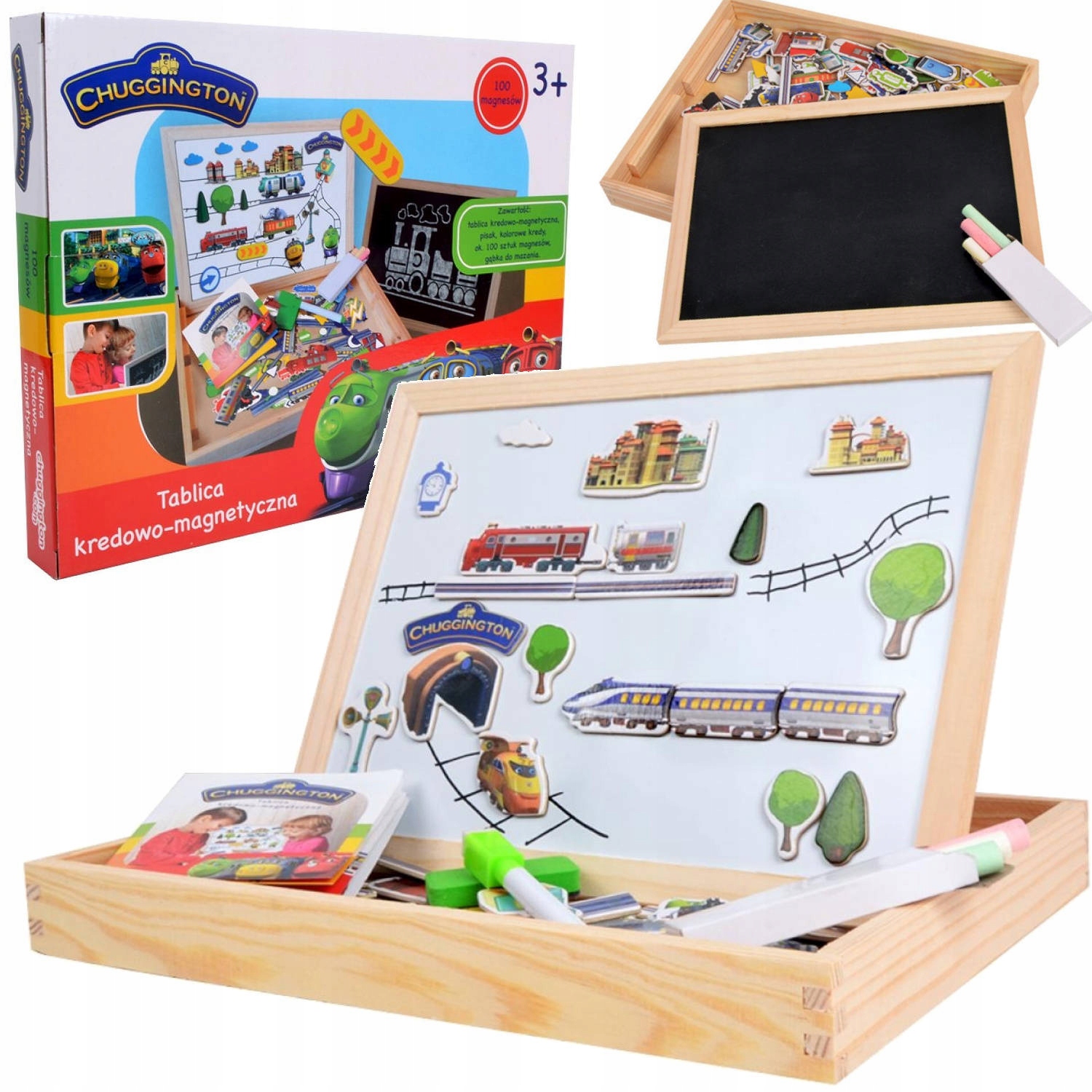 

Tablica Magnetyczna Kredowa Edukacyjna Stacyjkowo