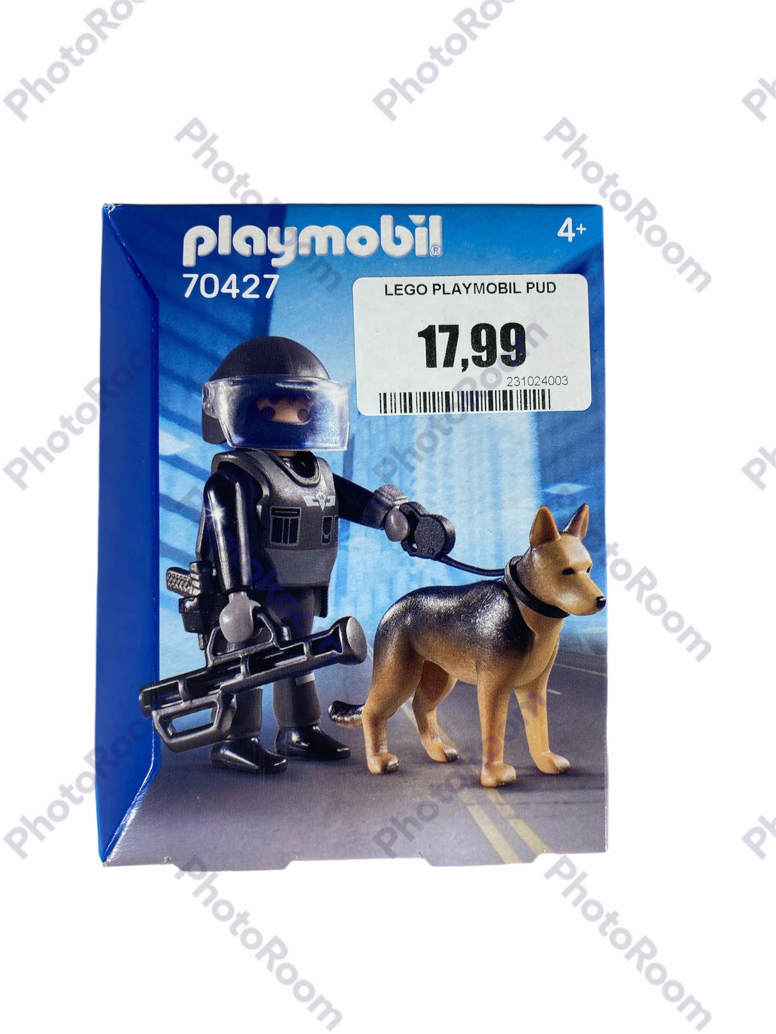 Playmobil Police 70427 Policjant z psem (4008789704276) • Cena