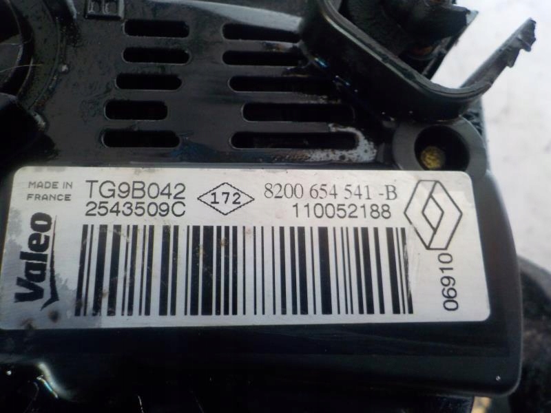 RENAULT CLIO III 1.2 TCE ALTERNATOR 8200654541B