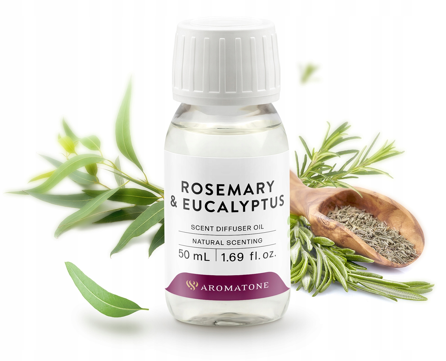 AROMATONE naturalny olejek zapachowy ROZMARYN i EUKALIPTUS 50 ml + gratis