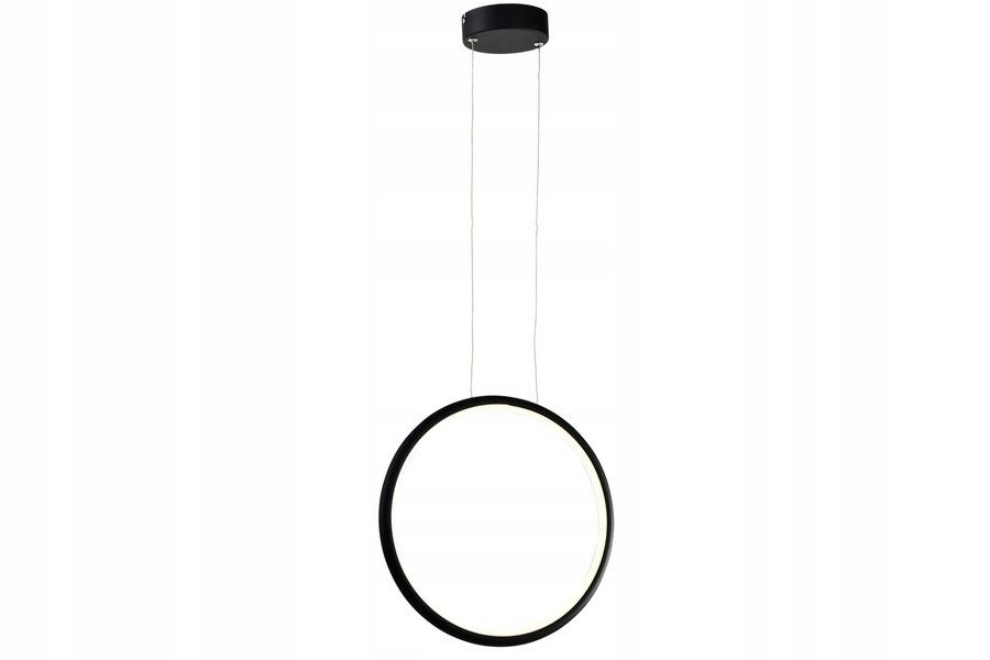 Kruhová vertikální Led lampa Ragi 33 cm 18 W černá do kuchyně