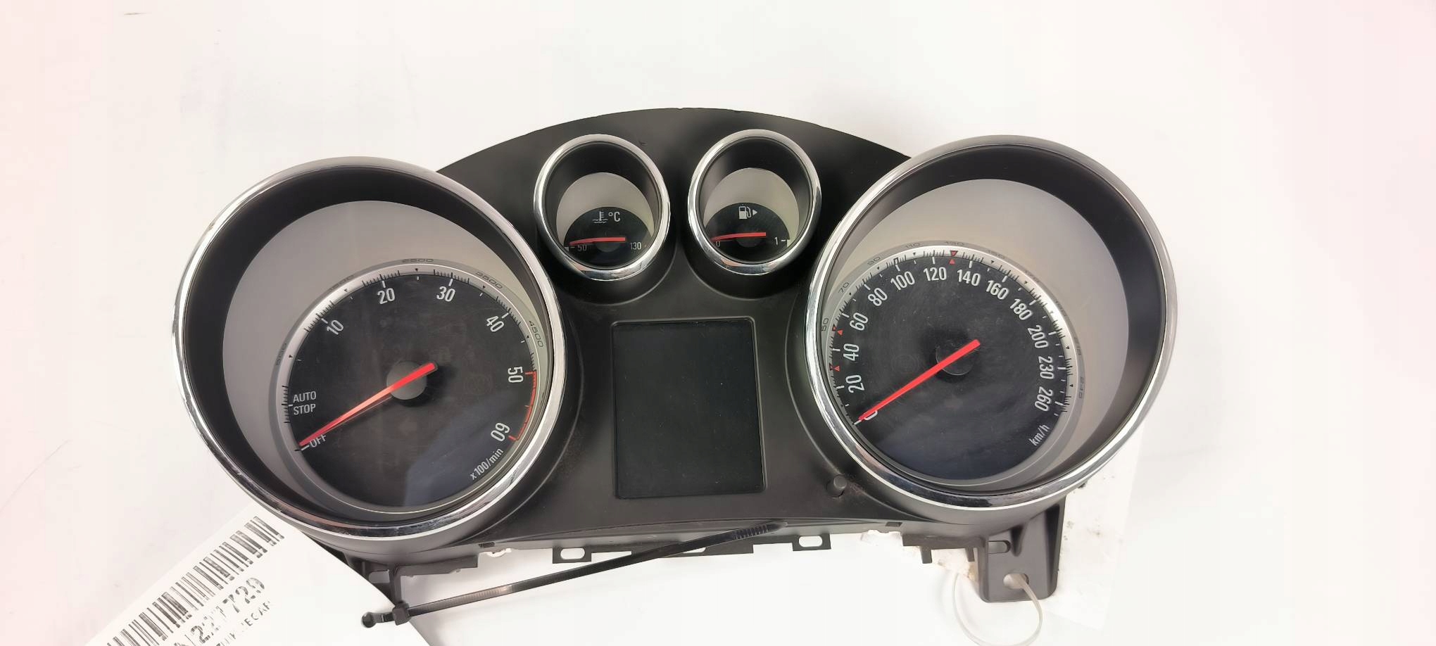 dials clock 600775881 OPEL ASTRA J