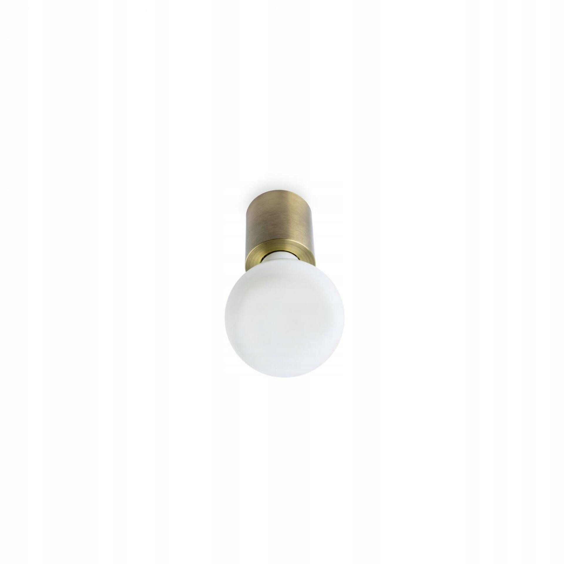 Faro Ten 70 nástenná lampa, E27, hliník, starozlatá, 70mm, IP20