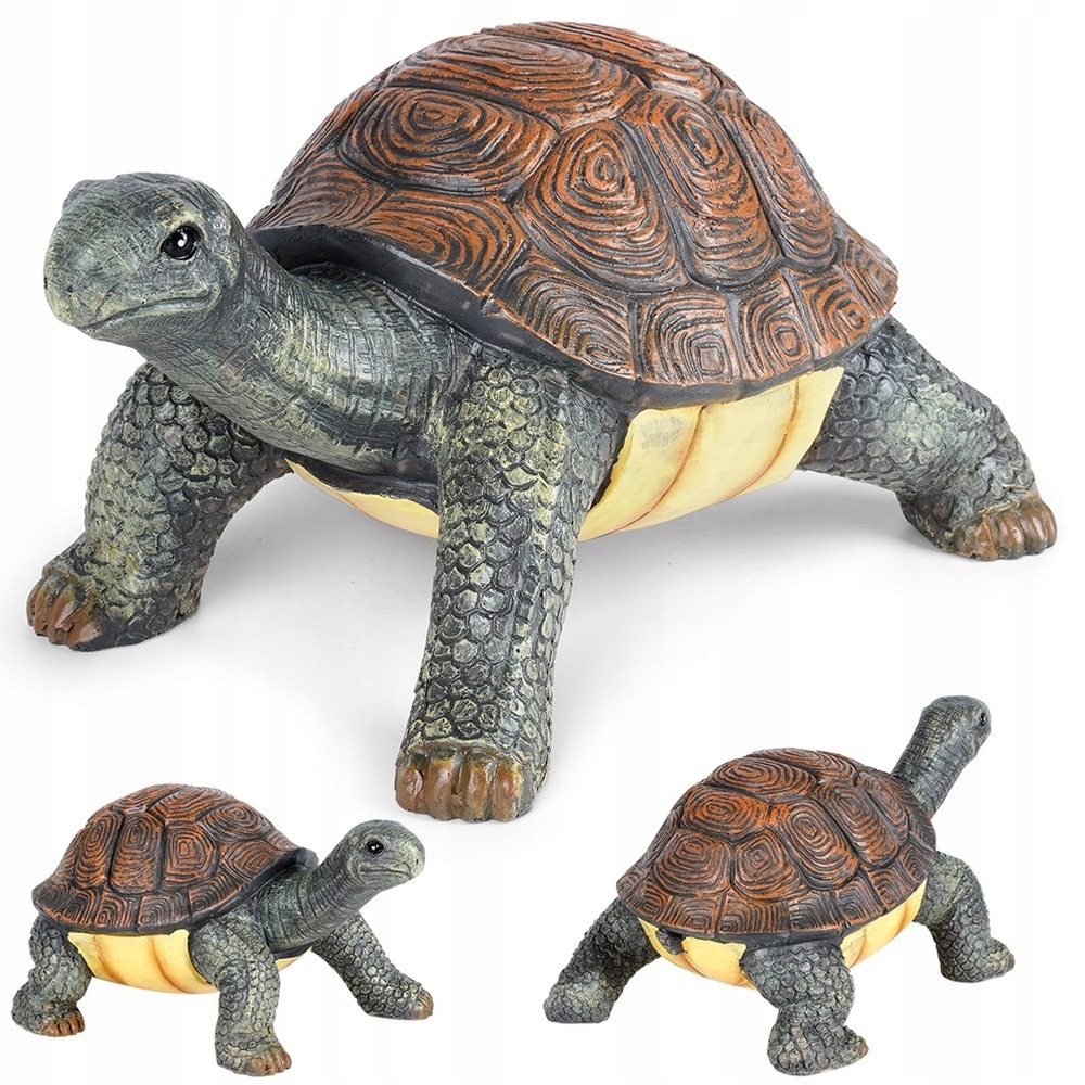 Żółw OGRODOWY figurka ozdobna dekoracyjna na ogród balkon taras