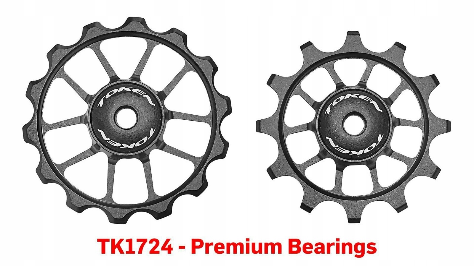 Kółka przerzutki Token TK1724 12/14 2szt Shimano szosa/gravel